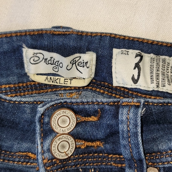 Flexible Indigo Rein Jeans Size 3 - Picture 3 of 4